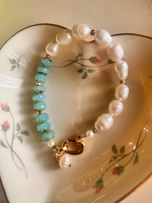 Fresh pearls bracelet